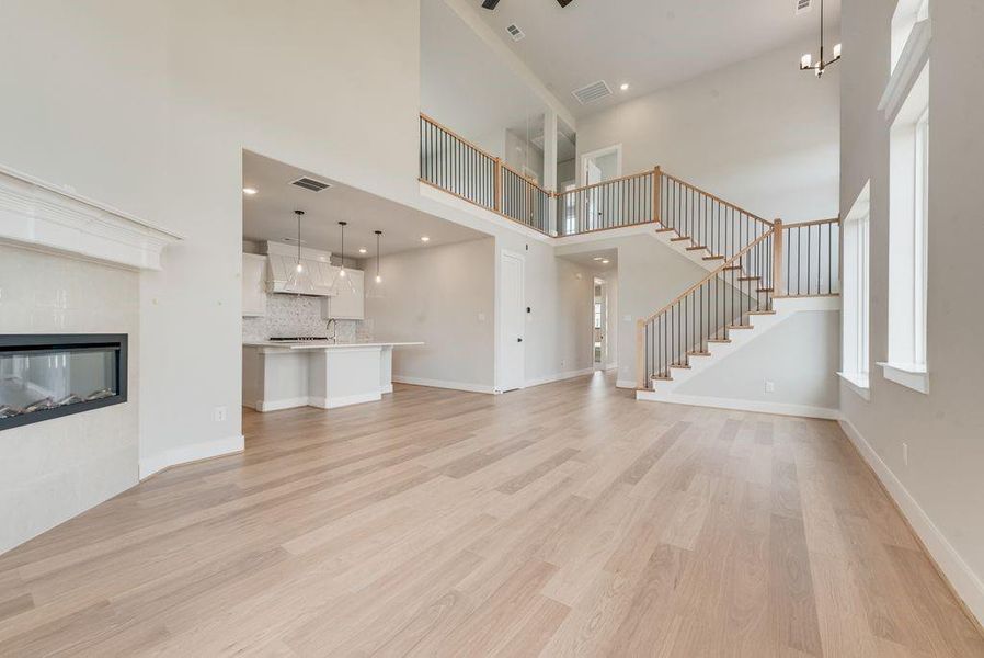 Spacious, unfurnished interior of a new home in Trails at Cottonwood Creek, Fate (Image 23).