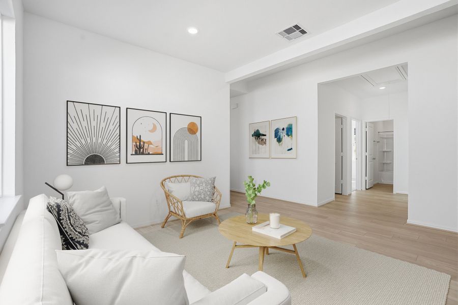 Furnished interior view inside a new home in Hockley Meadows, Hockley (Image 16).