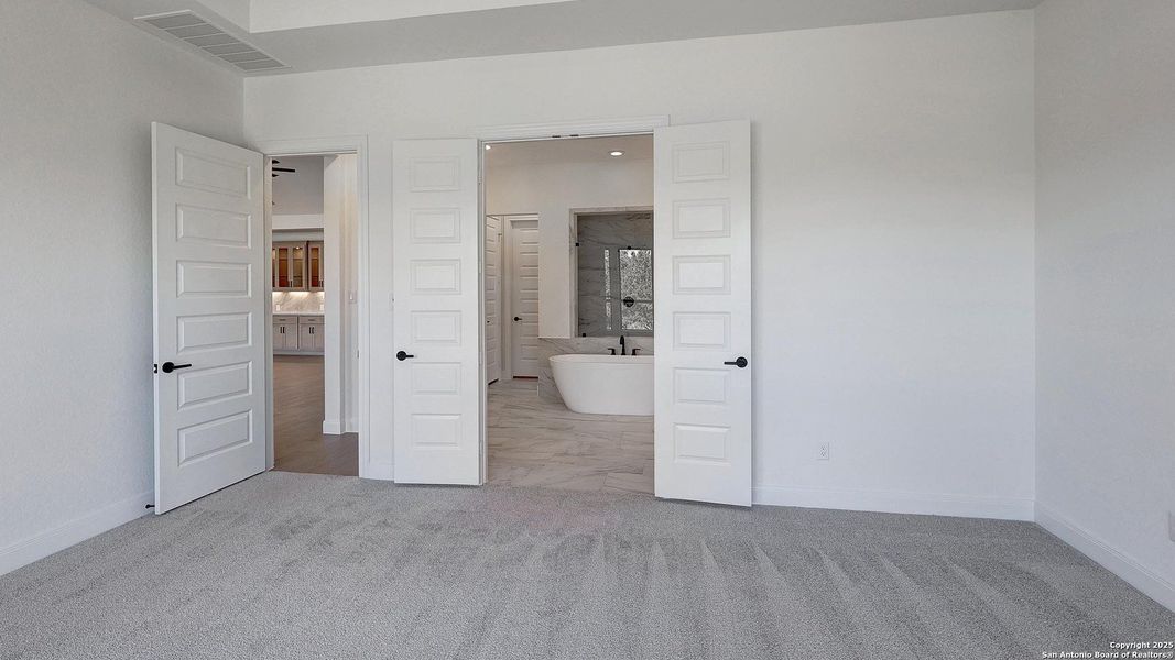 Spacious, unfurnished interior of a new home in Megan's Landing 1/2 Acre, Castroville (Image 18). Spacious, unfurnished interior of a new home in Megan's Landing 1/2 Acre, Castroville (Image 18).