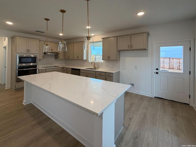 Furnished interior view inside a new home in The Wilder, Adkins (Image 9).