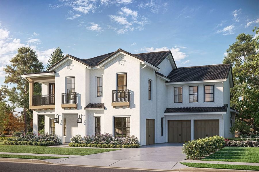 Representative exterior photo of a completed home built from the Glenwood by Landon Homes in Fields Reserve - 70's, Frisco, TX (Image 15). Representative exterior photo of a completed home built from the Glenwood by Landon Homes in Fields Reserve - 70's, Frisco, TX (Image 15).