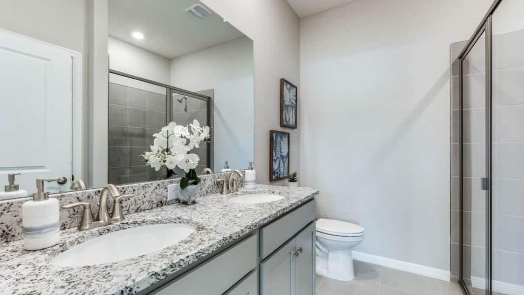 Furnished interior view inside a new home in Coddington, Bradenton (Image 10).