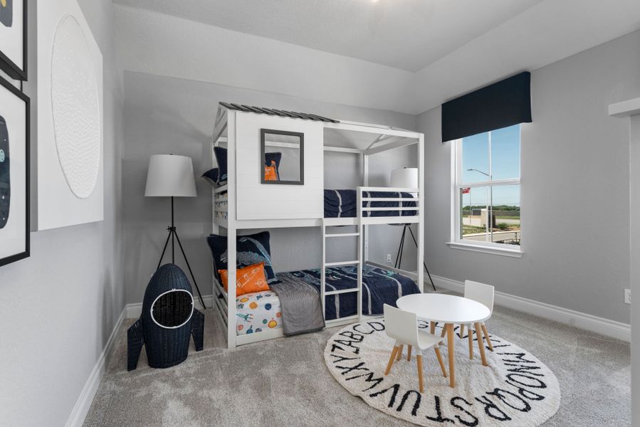 Furnished interior view inside a new home in Horizon Ridge, San Antonio (Image 17). Furnished interior view inside a new home in Horizon Ridge, San Antonio (Image 17).