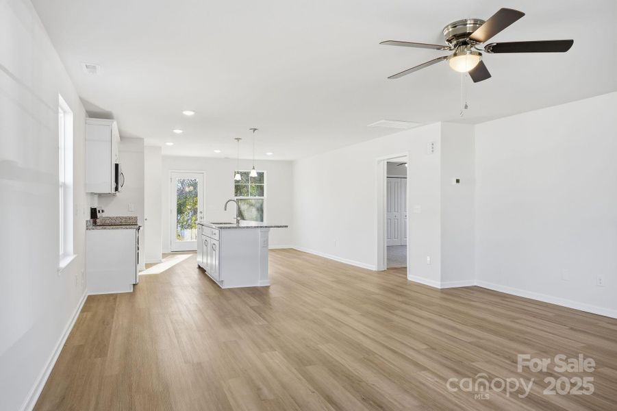 Living Room and Kitchen open floor plan Living Room and Kitchen open floor plan