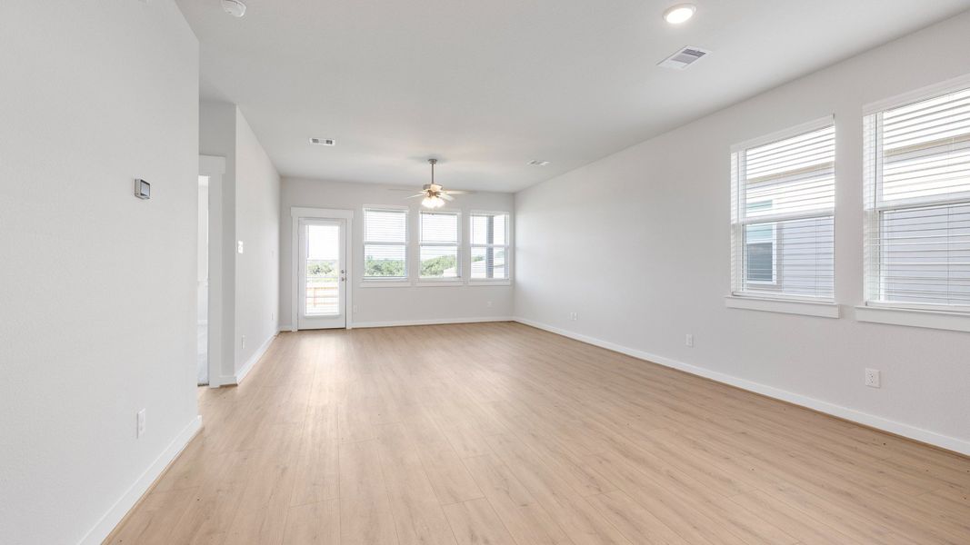 Furnished interior view inside a new home in Mostyn Springs, Magnolia (Image 12).