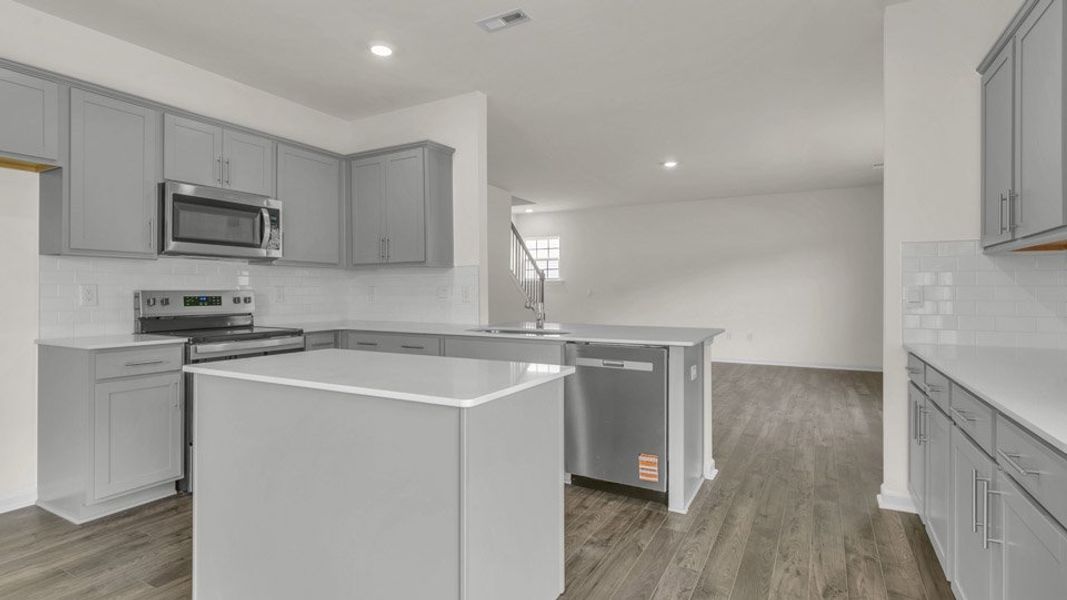 Furnished interior view inside a new home in Bryson Park, Lexington (Image 3).
