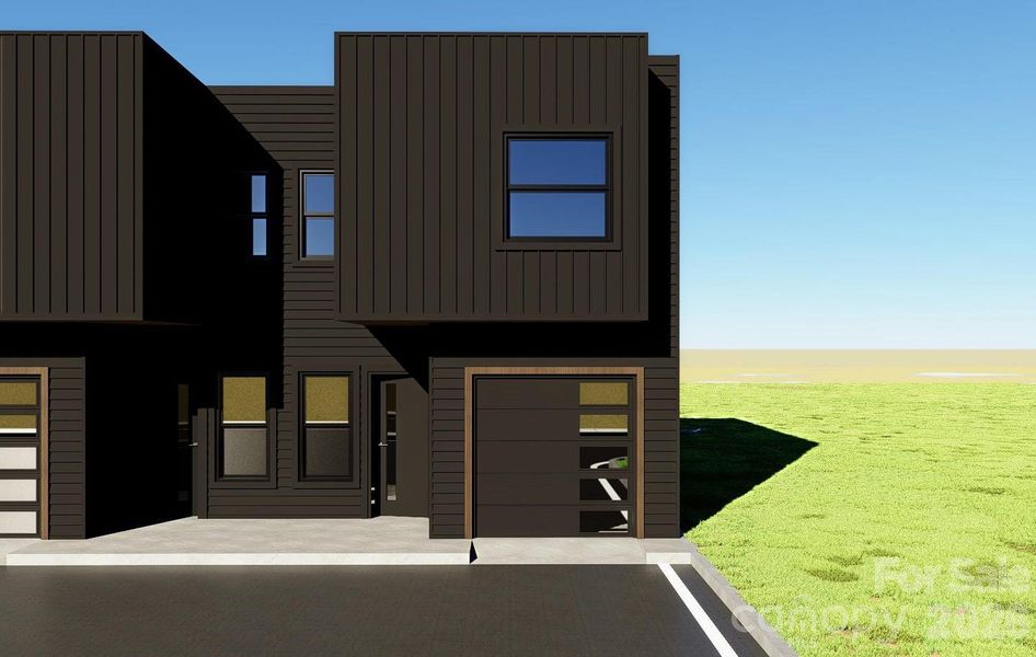 Exterior rendering of this home design in , Charlotte, NC (Image 4).