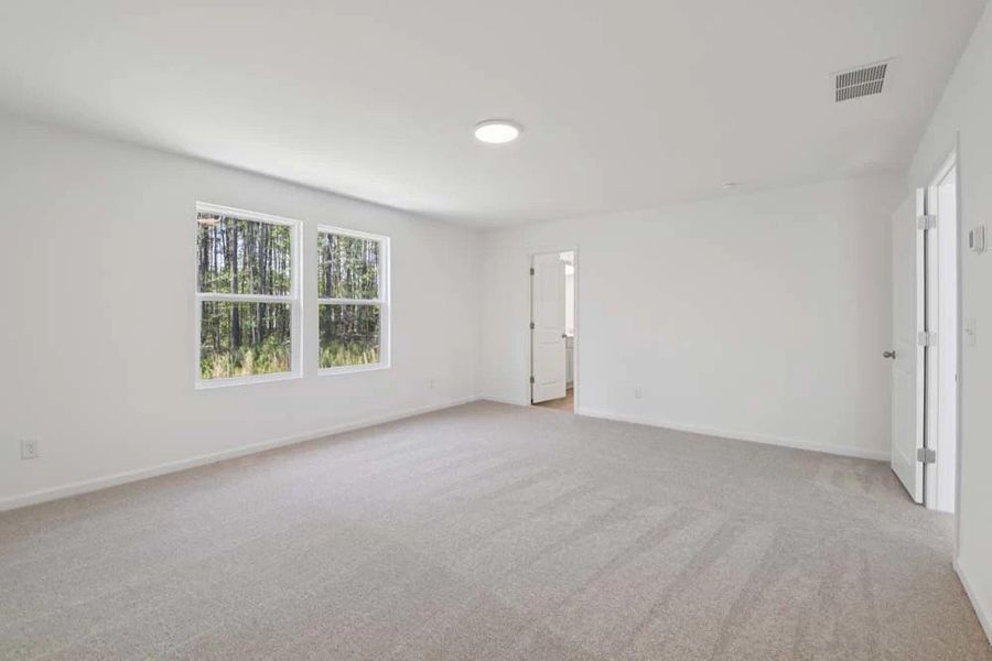 Spacious, unfurnished interior of a new home in The Pointe at Heron Bay, Locust Grove (Image 23). Spacious, unfurnished interior of a new home in The Pointe at Heron Bay, Locust Grove (Image 23).