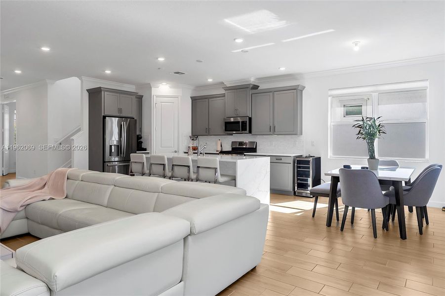 Furnished interior view inside a new home in , Loxahatchee (Image 10).