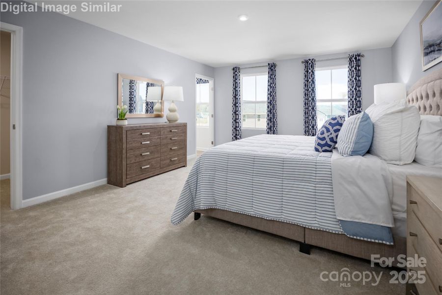Furnished interior view inside a new home in Sunset Creek Single Family Homes, Charlotte (Image 16).