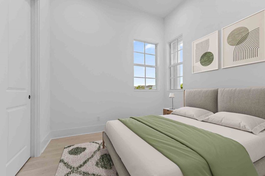 Furnished interior view inside a new home in Rivella, Port St. Lucie (Image 17). Furnished interior view inside a new home in Rivella, Port St. Lucie (Image 17).