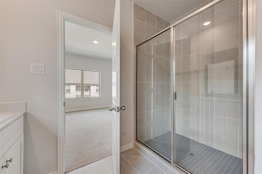 Furnished interior view inside a new home in City Point, North Richland Hills (Image 11).