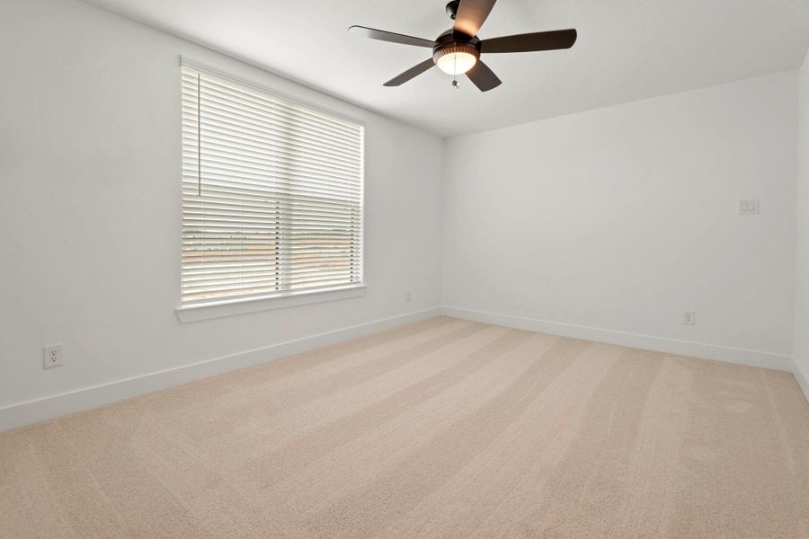 Two additional bedrooms are loacted upstairs.