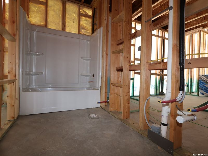 In-progress construction of a new home in Greenspoint Heights, Seguin, TX (Image 28).