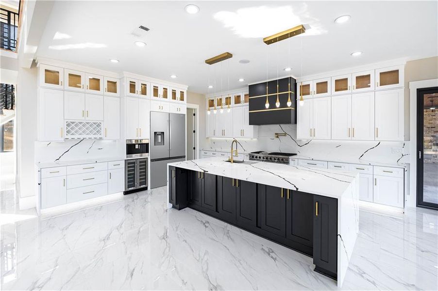 Furnished interior view inside a new home in , Dacula (Image 18).