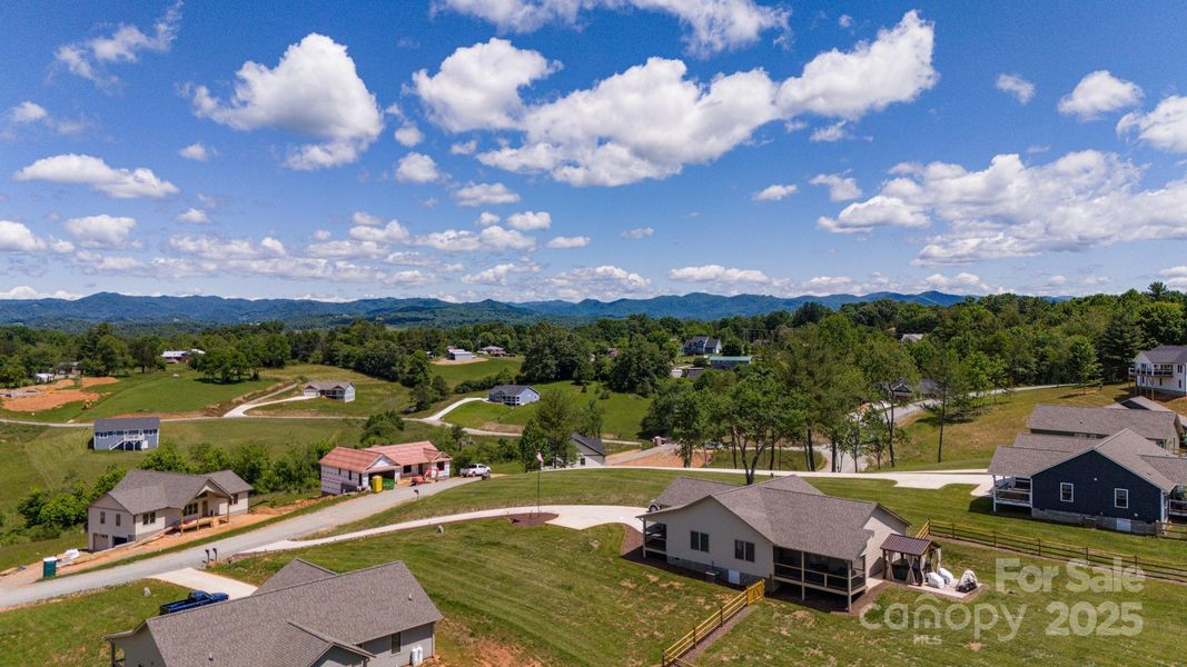 Neighborhood as was being developed