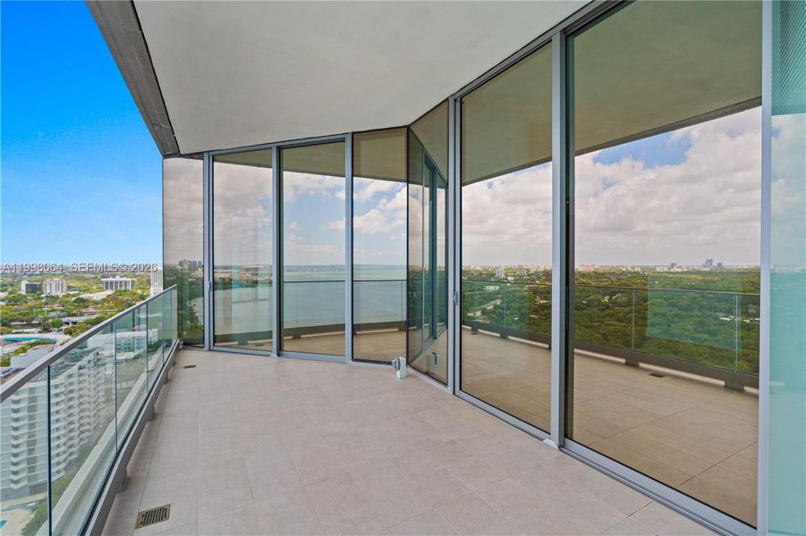Exterior details and patio area of a home in , Miami (Image 2). Exterior details and patio area of a home in , Miami (Image 2).