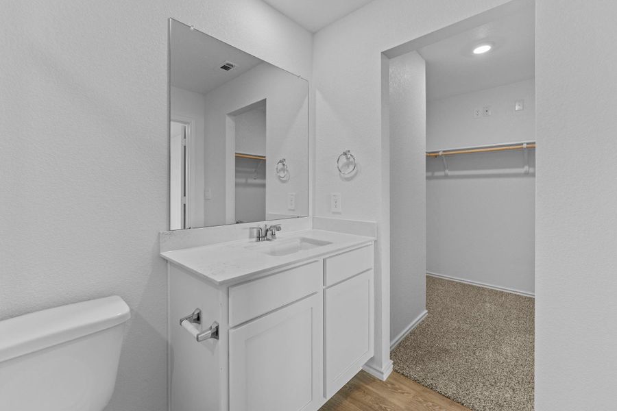 Furnished interior view inside a new home in Prairie Lakes, Buda (Image 7). Furnished interior view inside a new home in Prairie Lakes, Buda (Image 7).