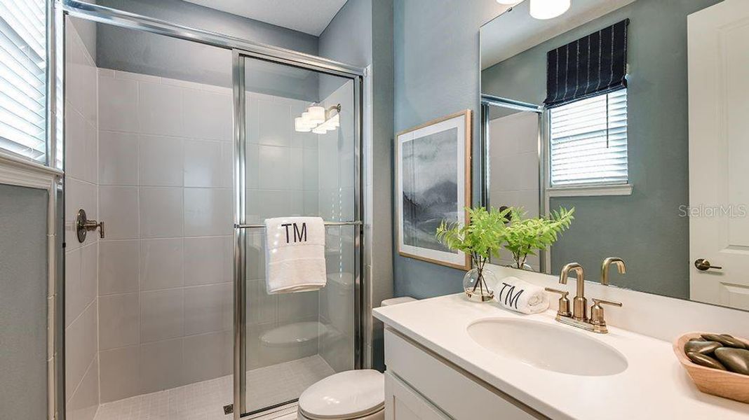 Furnished interior view inside a new home in Westview Community Group Page, Kissimmee (Image 7).