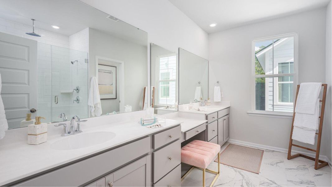 Furnished interior view inside a new home in , Summerville (Image 14).