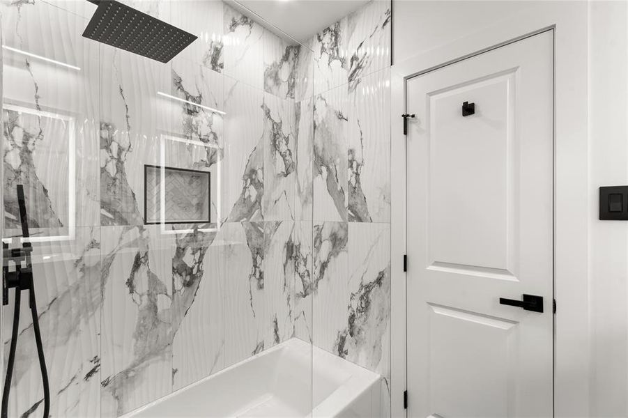 Furnished interior view inside a new home in , Fort Worth (Image 13).