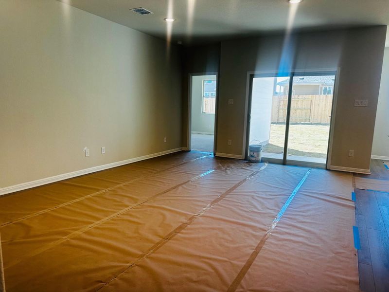 In-progress construction of a new home in Patterson Ranch, Georgetown, TX (Image 20).