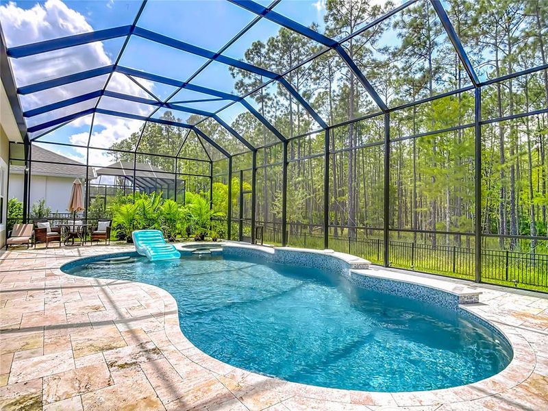 Exterior details and patio area of a home in , Ormond Beach (Image 2).