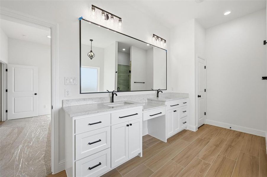 Furnished interior view inside a new home in , Azle (Image 17).