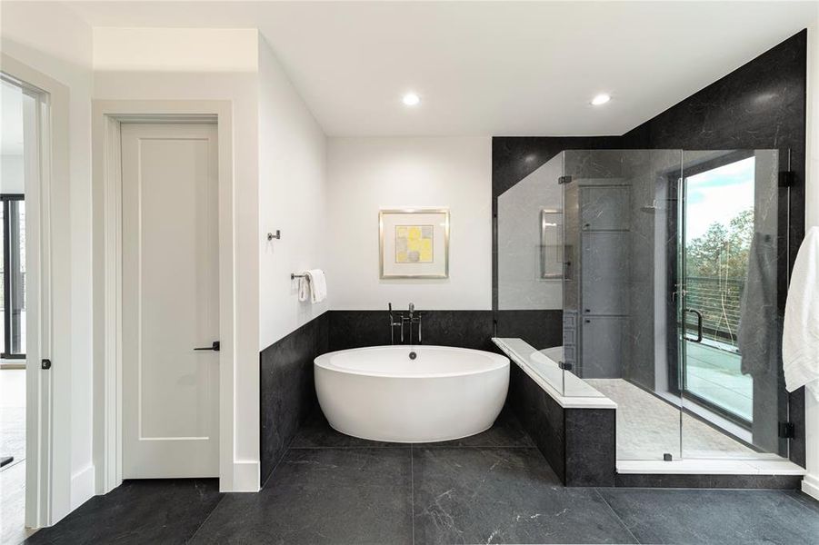 Furnished interior view inside a new home in , Dallas (Image 22).