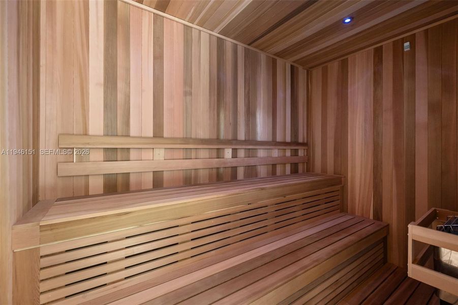 8 Person Built in Custom Sauna 8 Person Built in Custom Sauna