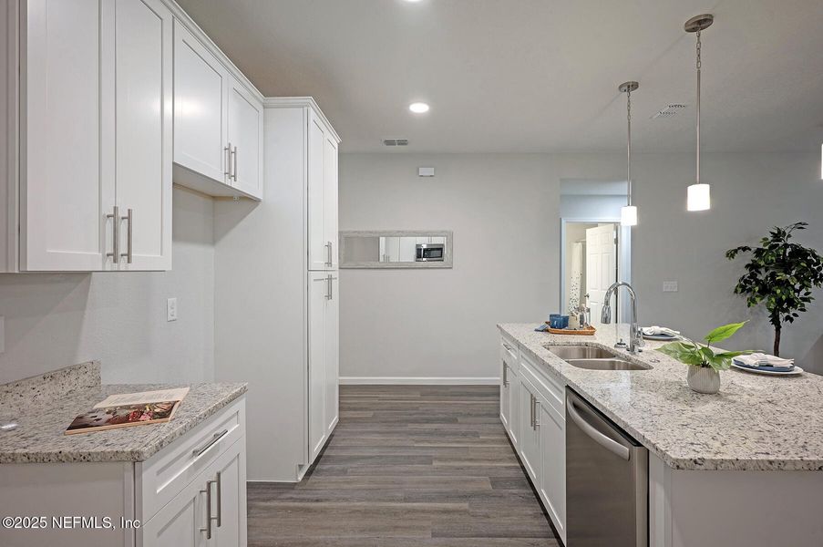 Furnished interior view inside a new home in , Jacksonville (Image 14).