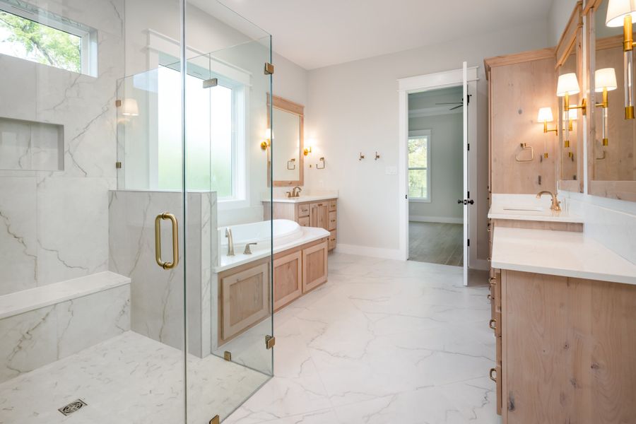 Representative furnished interior of a home built from the The Stella by Reece Homes in Traditions, Bryan (Image 16).