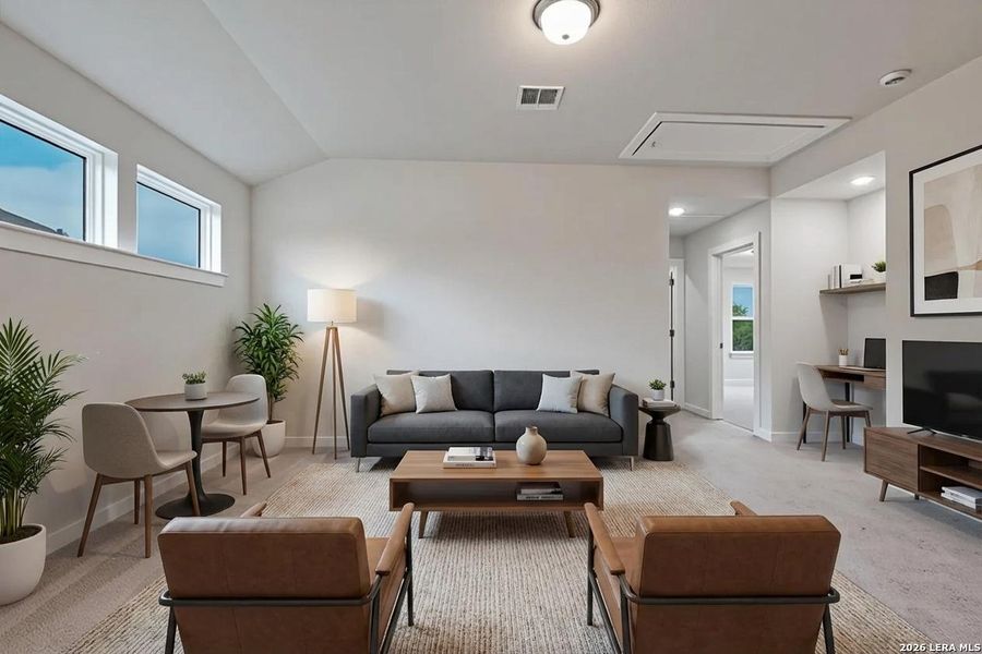 Furnished interior view inside a new home in Avondale, San Antonio (Image 5).