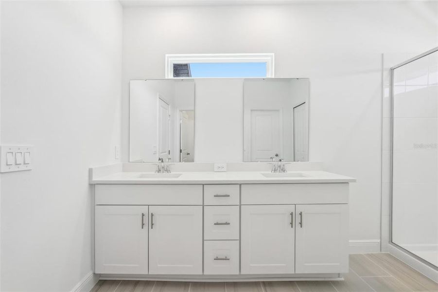 Furnished interior view inside a new home in Cyrene at Minneola - Villas, Montverde (Image 8).