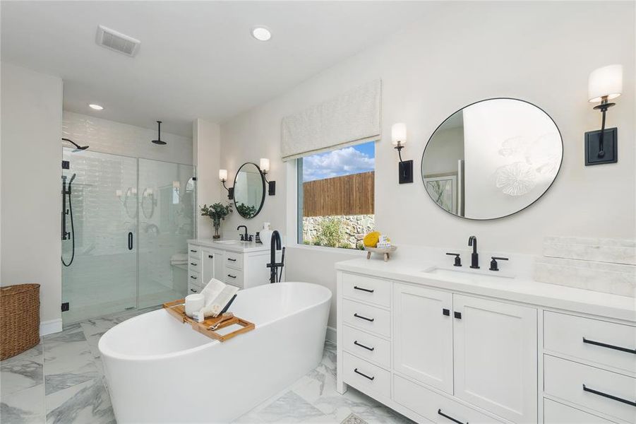 Furnished interior view inside a new home in Elevon, Lavon (Image 4).