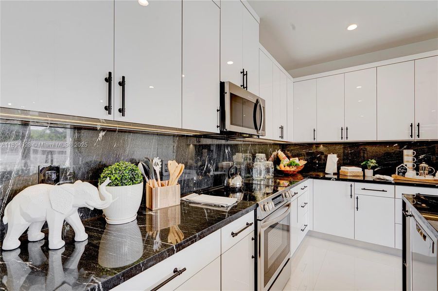 Furnished interior view inside a new home in , Miami (Image 17). Furnished interior view inside a new home in , Miami (Image 17).