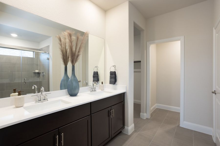 Furnished interior view inside a new home in Simpson Crossing - Signature Series, McKinney (Image 12). Furnished interior view inside a new home in Simpson Crossing - Signature Series, McKinney (Image 12).