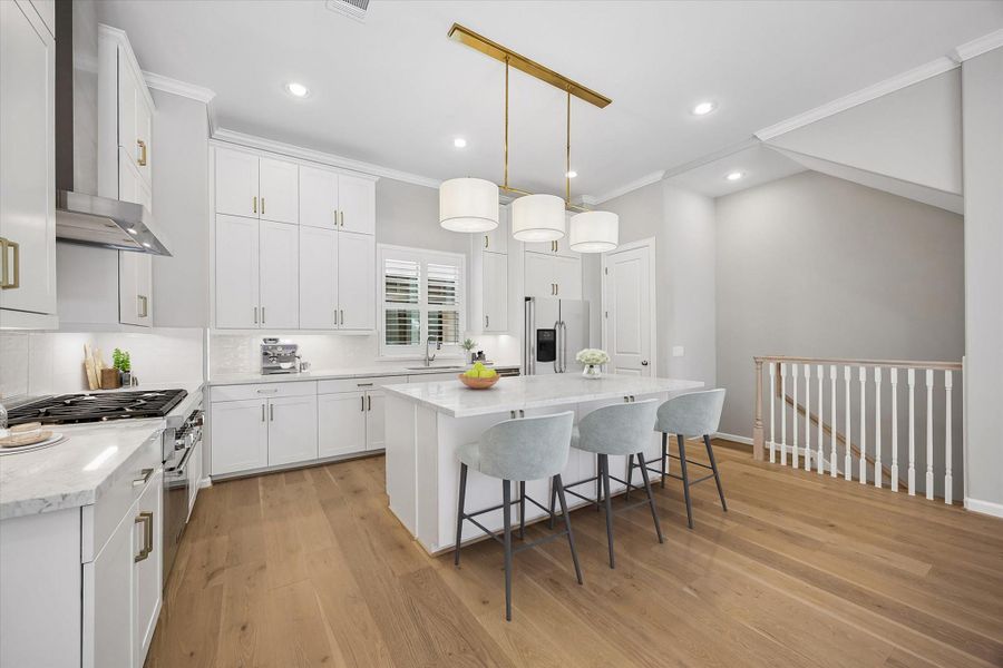 Furnished interior view inside a new home in , Houston (Image 25).
