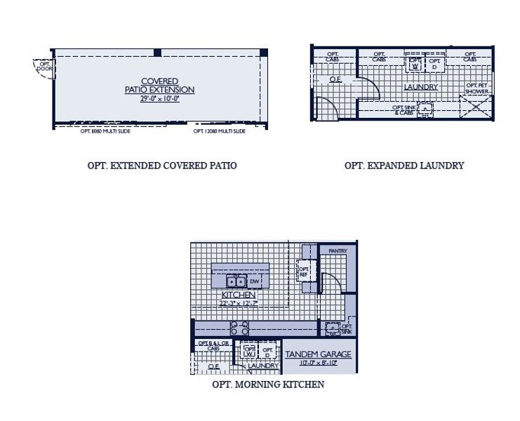 2D floor plan layout for the Cypress by William Ryan Homes in Silver Cross, San Tan Valley, AZ (Image 5). 2D floor plan layout for the Cypress by William Ryan Homes in Silver Cross, San Tan Valley, AZ (Image 5).