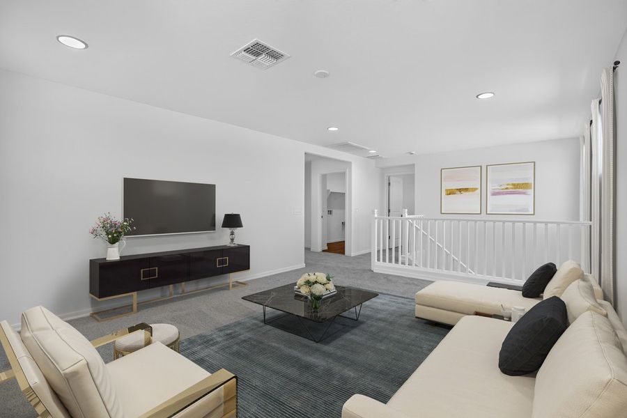 Furnished interior view inside a new home in Artisan at Asante, Surprise (Image 6).