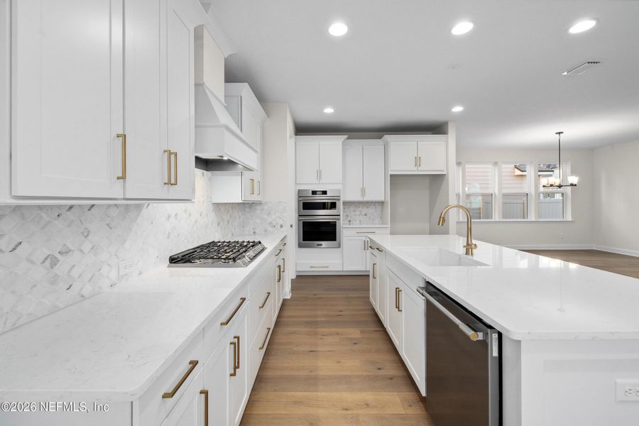 Furnished interior view inside a new home in Crosswinds at Nocatee, Ponte Vedra (Image 16).