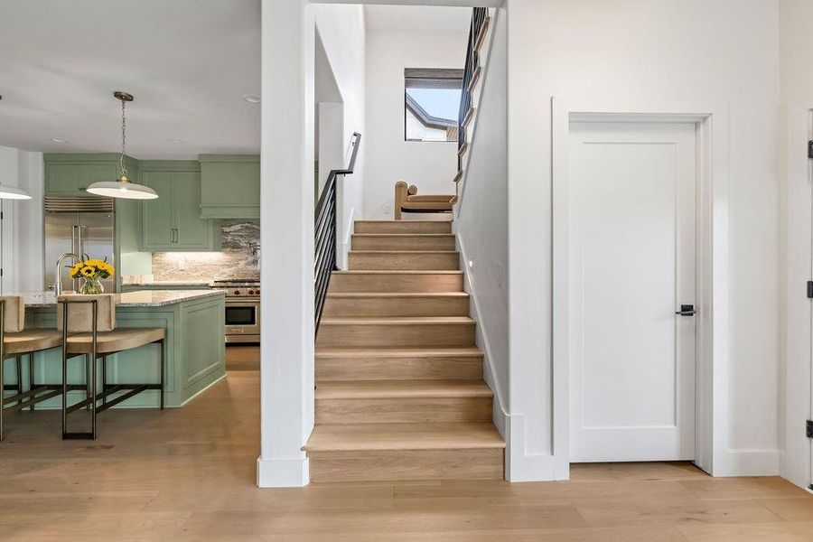 Furnished interior view inside a new home in , Iredell (Image 8).