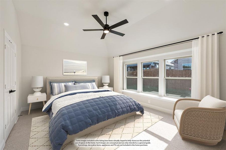 Furnished interior view inside a new home in Sunset Ridge, Alvarado (Image 14).