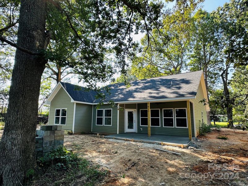 Relax or entertain on your large, covered rear patio