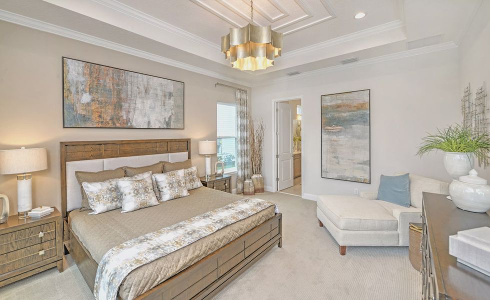 Furnished interior view inside a new home in Seven Pines, Jacksonville (Image 14).