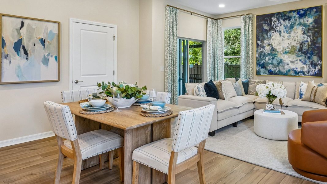 The Living and Dining Room
