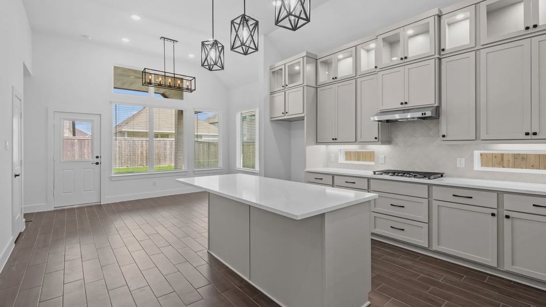 Furnished interior view inside a new home in Attwater 55s, Waller (Image 7).