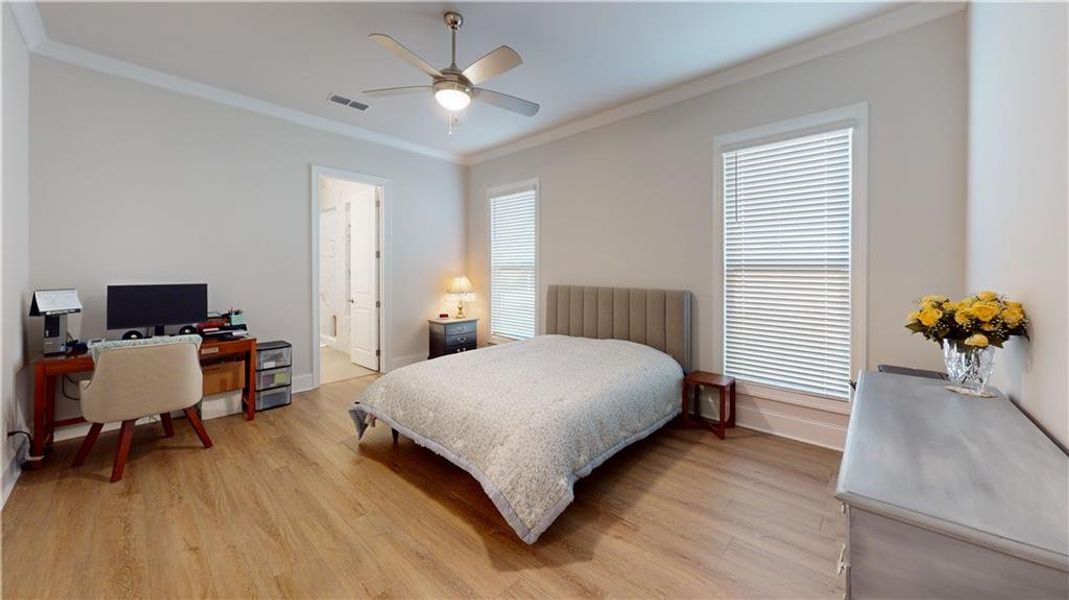 Furnished interior view inside a new home in , Peachtree Corners (Image 34).