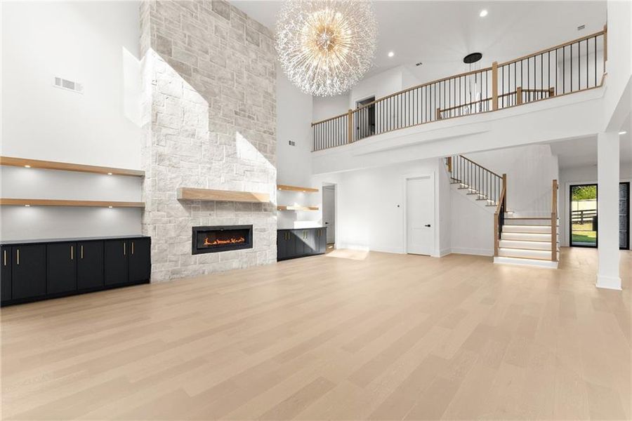 Spacious, unfurnished interior of a new home in , Hoschton (Image 78).