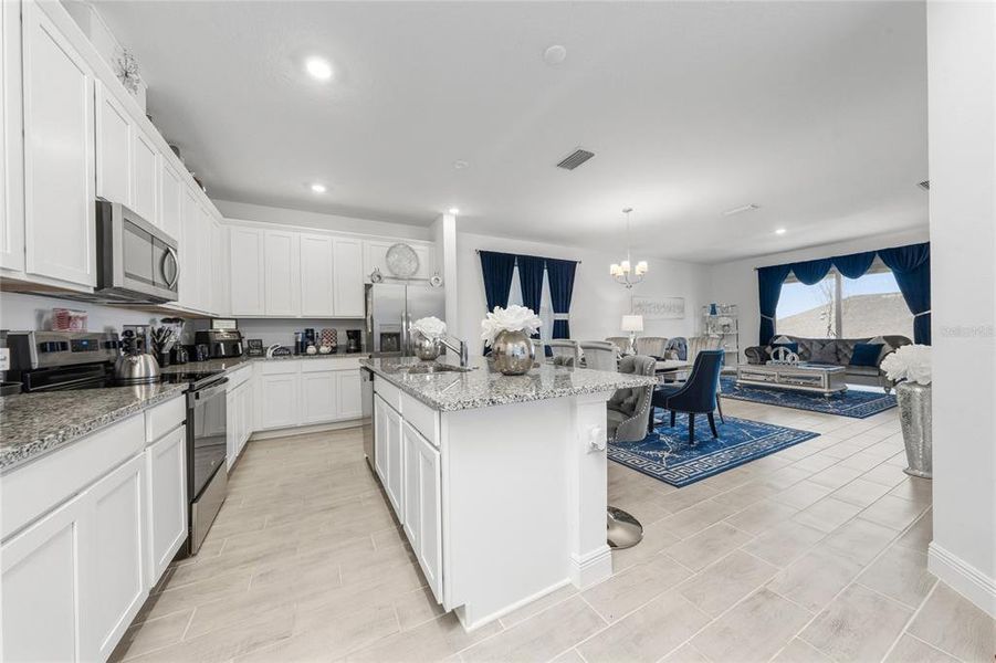 Furnished interior view inside a new home in , Minneola (Image 8).